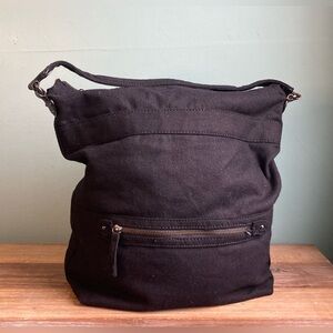 Gap Wool Blend Hobo Bucket Bag